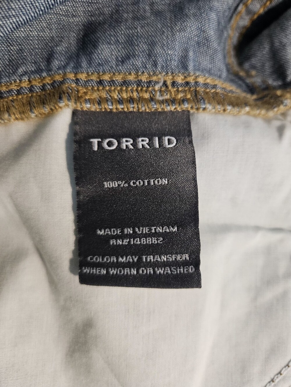 Torrid Sleeveless Trucker Blue Denim Button-Front Maxi Dress  Size Large NWOT - Picture 5 of 11